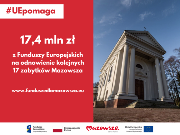 Samorząd Województwa Mazowieckiego zdecydował o przyznaniu ponad 17,4 mln zł na wsparcie projektów z zakresu kultury