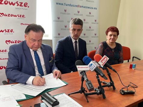 Podpisanie umowy z gminą Słubice 