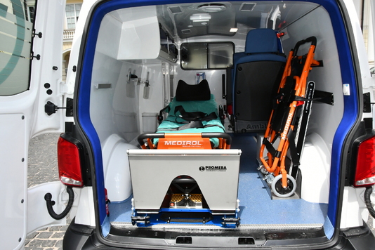 wyposażenie ambulansu