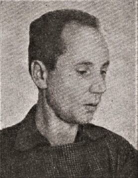 Miron Białoszewski - fotografia ze starej gazety