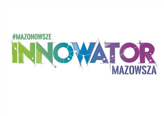 Logotyp konkursu Innowator Mazowsza.