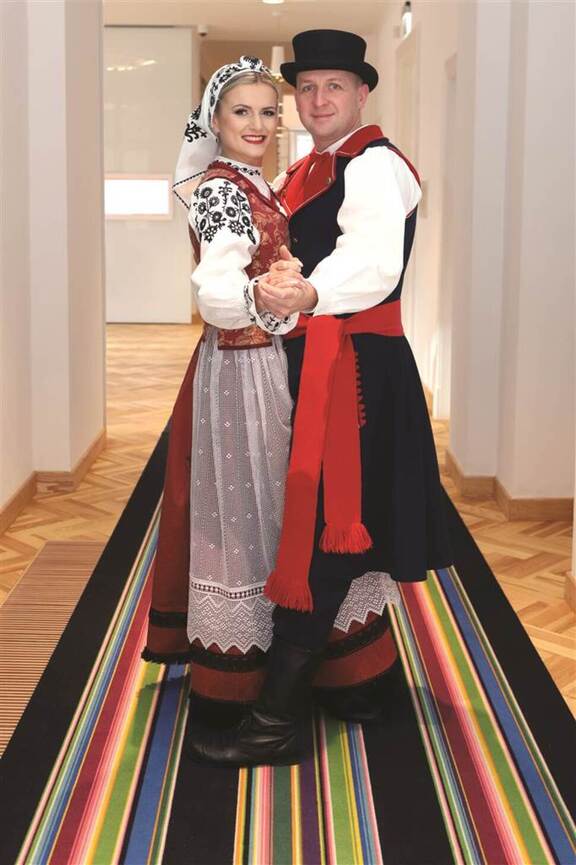 Na zdjęciu Anna i Tomasz Lewandowscy.
