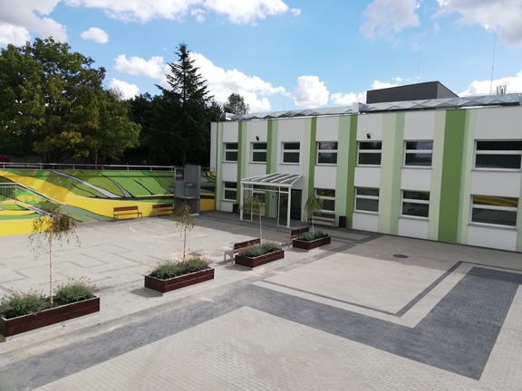 Budynek Zespołu Rehabilitacji Dziennej dla Dzieci w Radomiu.