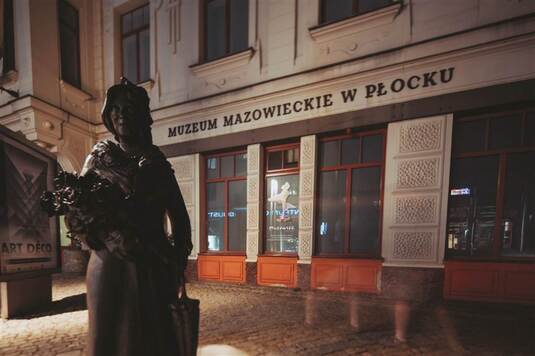 Widok na Muzeum Mazowieckie w Płocku.