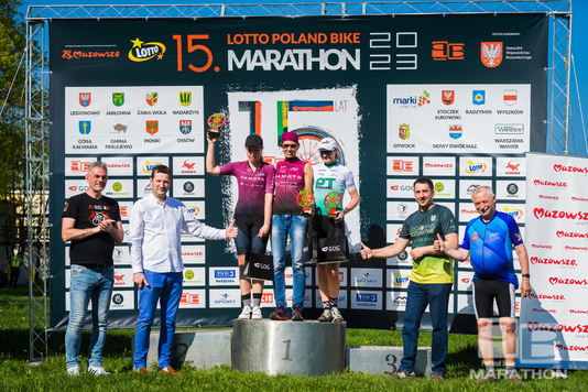 podium Lotto Poland Bike Marathon 2023