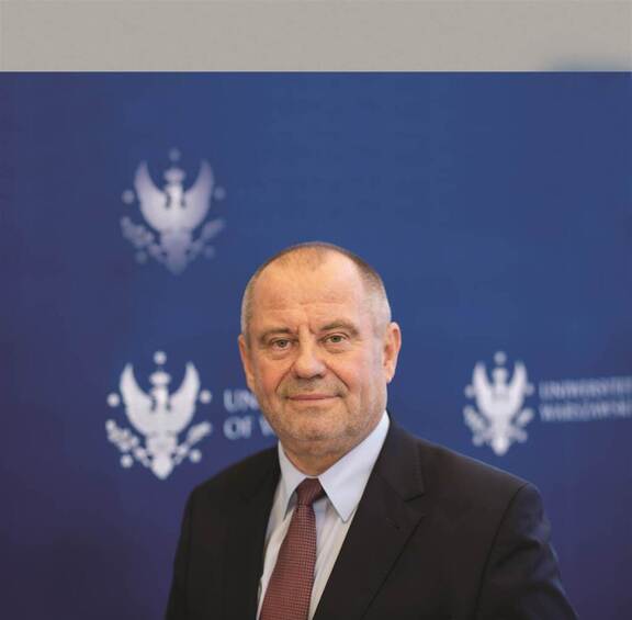Rektor UW prof. Alojzy Nowak