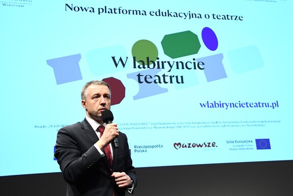 Inauguracja nowej platformy edukacyjnej w Teatrze Polskim w Warszawie