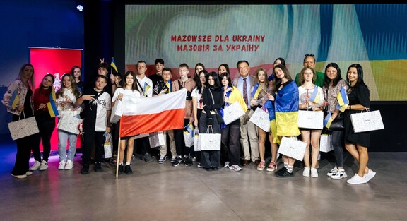 Spotkanie z dziećmi z Ukrainy przebywającymi na koloniach w Polsce