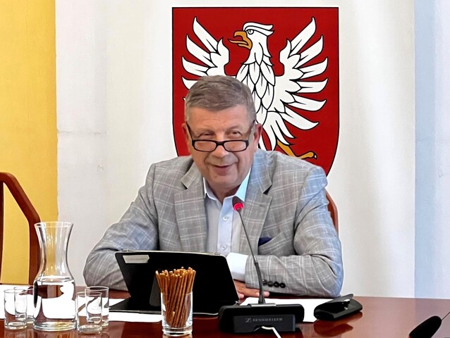 Augustyniak Mirosław Jan prowadzi obrady