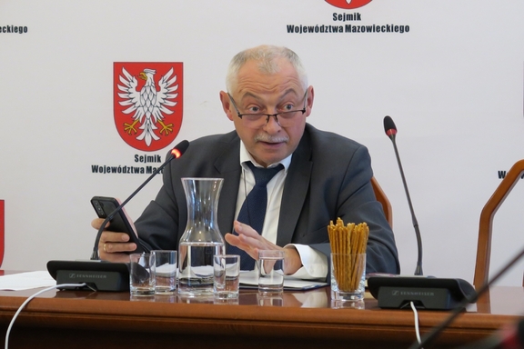 przewodniczący komisji Krzysztof Piotr Skolimowski