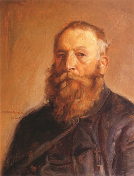 Józef Chełmoński - Autoportret (1902)
