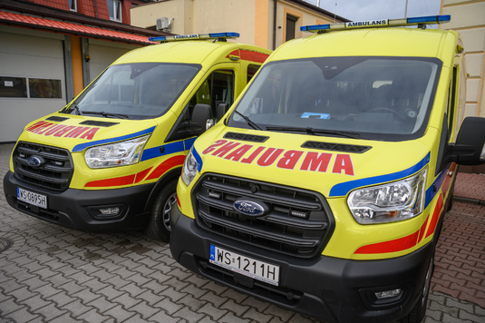 Ambulanse typu C zasiliły flotę siedleckiego pogotowia.