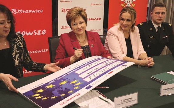 UE udzieliła olbrzymiego wsparcia mazowieckim OSP