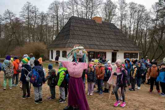Powitanie wiosny w skansenie to pierwsza tegoroczna impreza plenerowa w sierpeckim muzeum